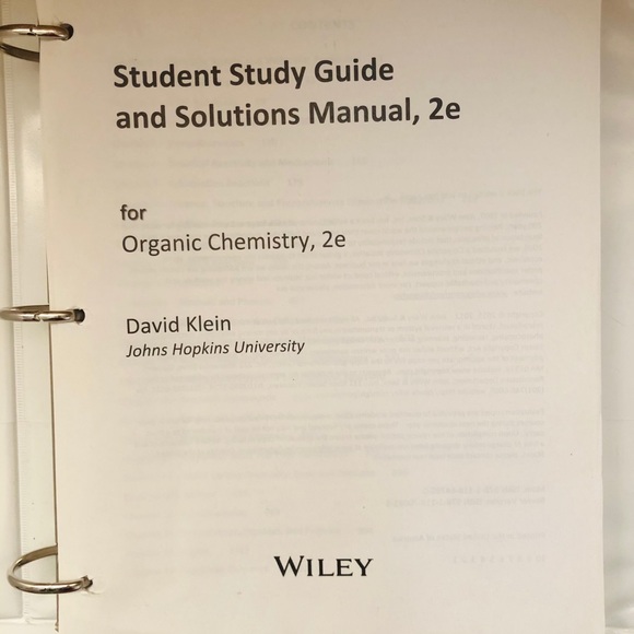 Organic Chemistry Study Bundle Klein Solutions - Picture 4 of 11